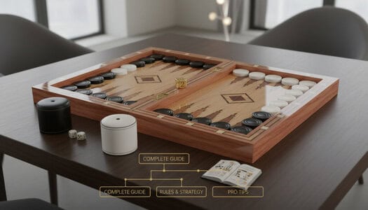 Backgammon regler – komplett guide med tips og svar