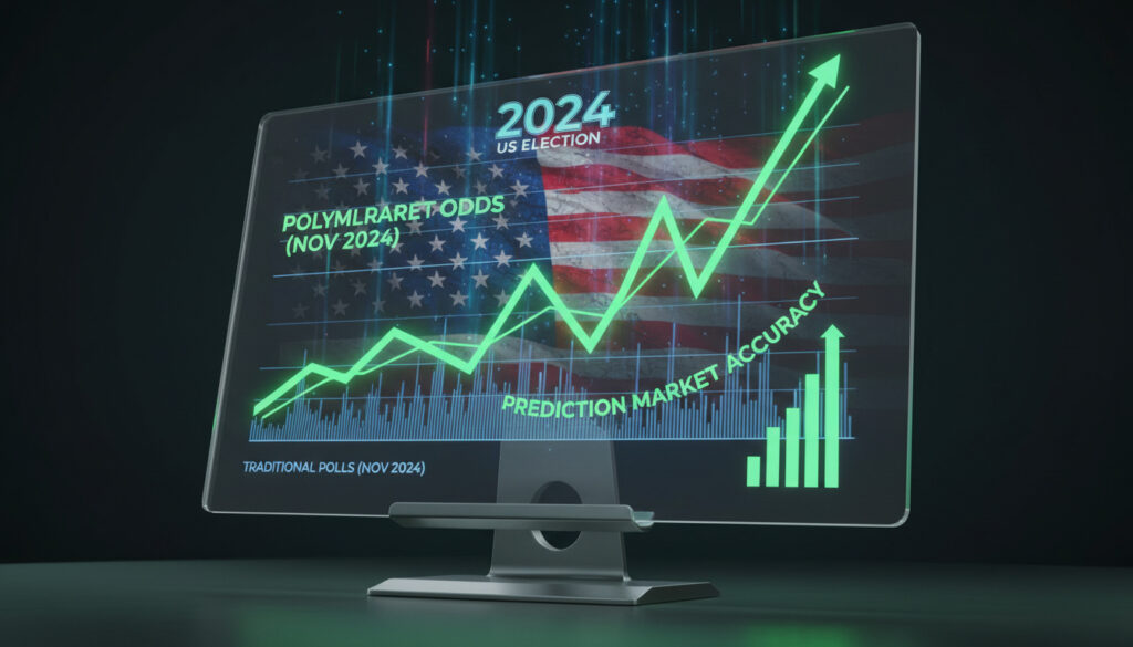Betting US President 2024 – Polymarket slo meningsmålingene