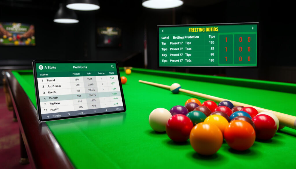 Snooker Betting Tips – Dagens Gratis Prediksjoner og Odds
